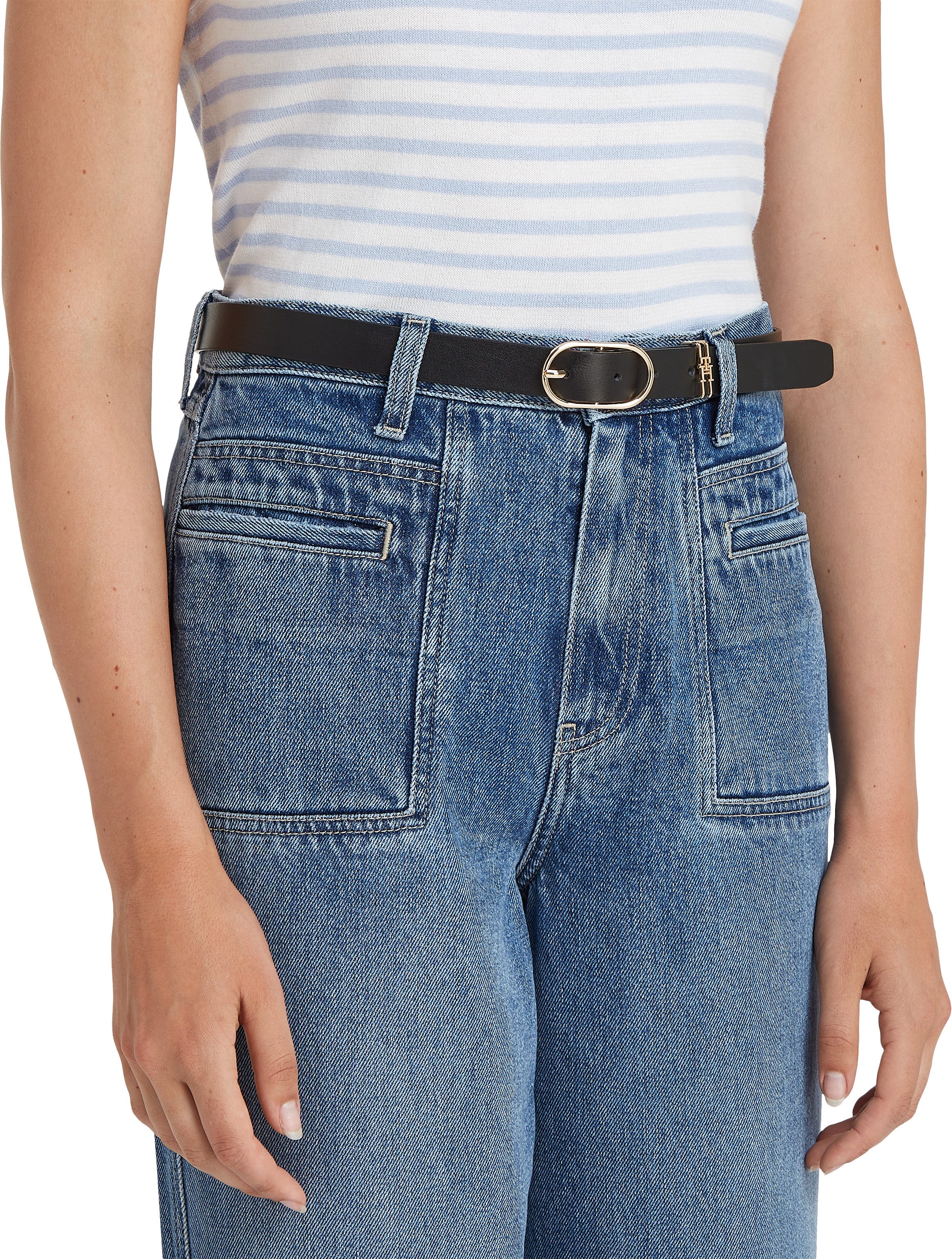 Tommy Hilfiger Ledergürtel TH FEMININE 2.5 günstig online kaufen