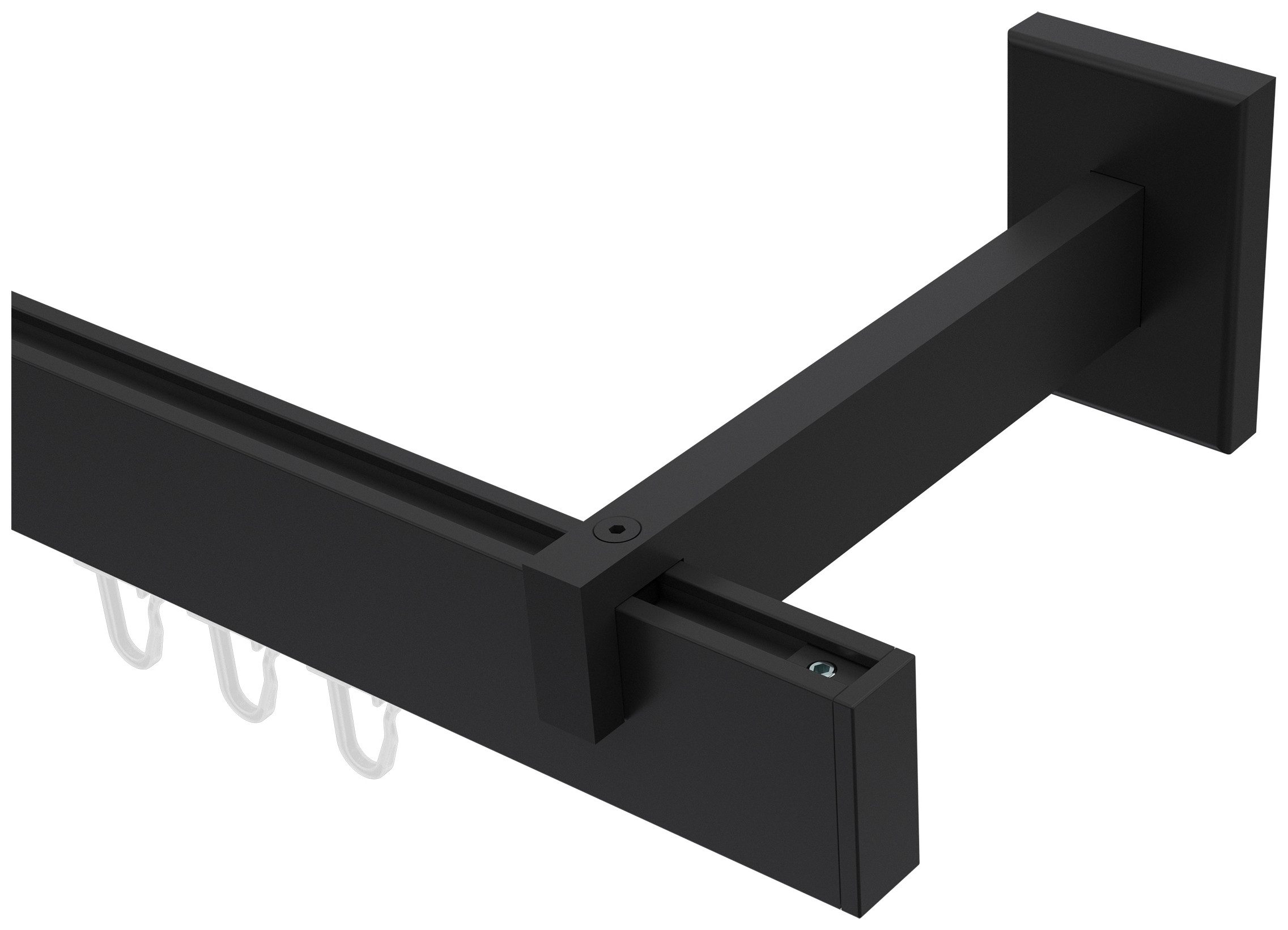 INTERDECO Innenlaufschiene Smartline Paxo, 1-läufig, Fixmaß, günstig online kaufen