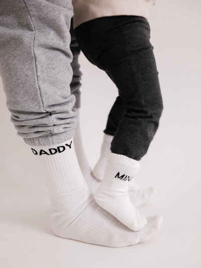 FAMVIBES Socken Socken DADDY - weiß (Größe 39-42)
