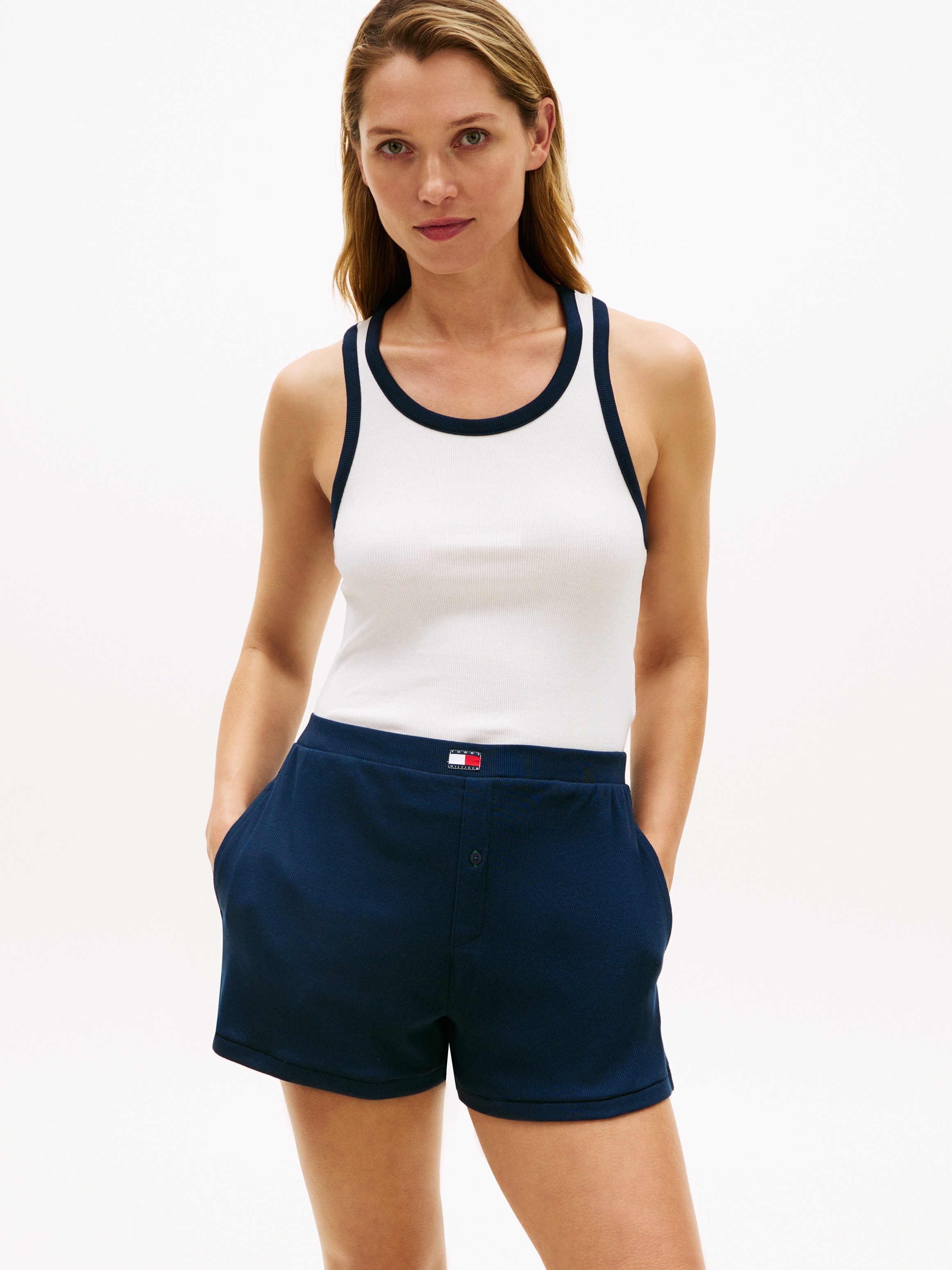 Tommy Hilfiger Underwear Tanktop Heritage geripptes Lounge-Top mit Racerback
