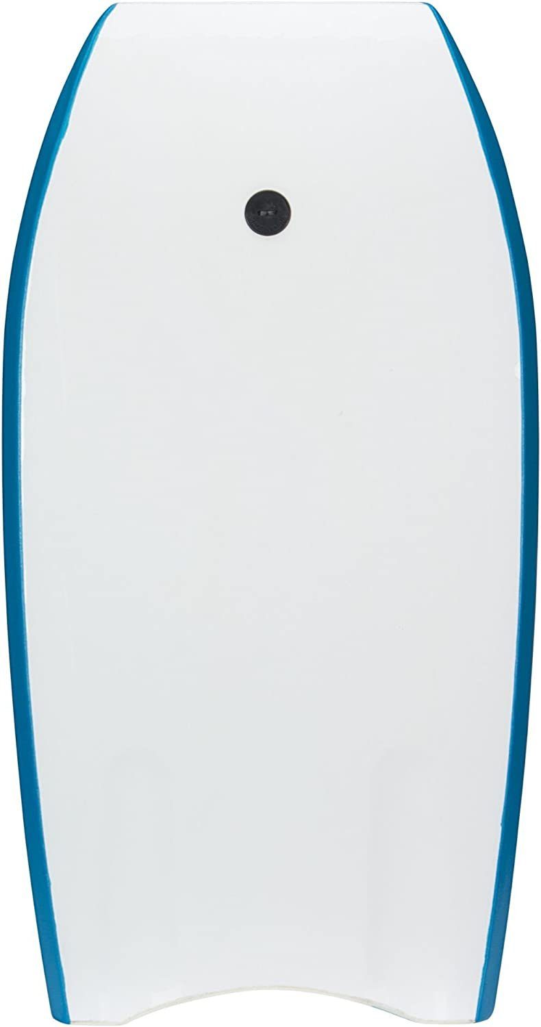 Waimea Bodyboard Schwimmhilfe Slick-Board für Erwachsene kg, weiß/türkis bis 90 Kinder (1 und tlg)