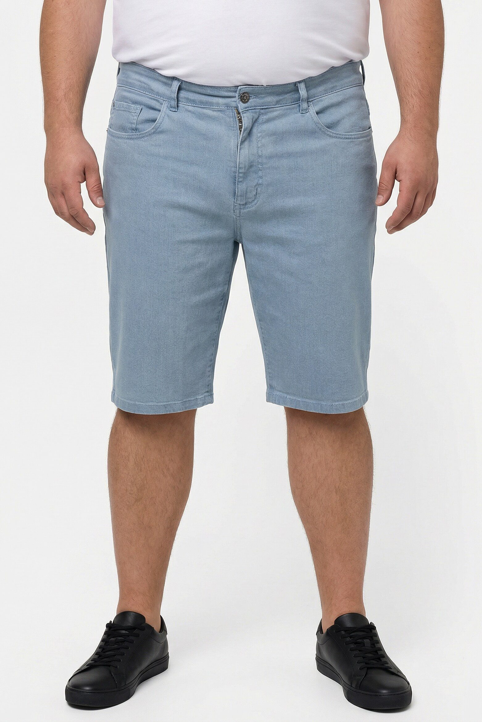 Boston Park Bermudas Colorjeans-Bermuda 5-Pocket Dehnbund