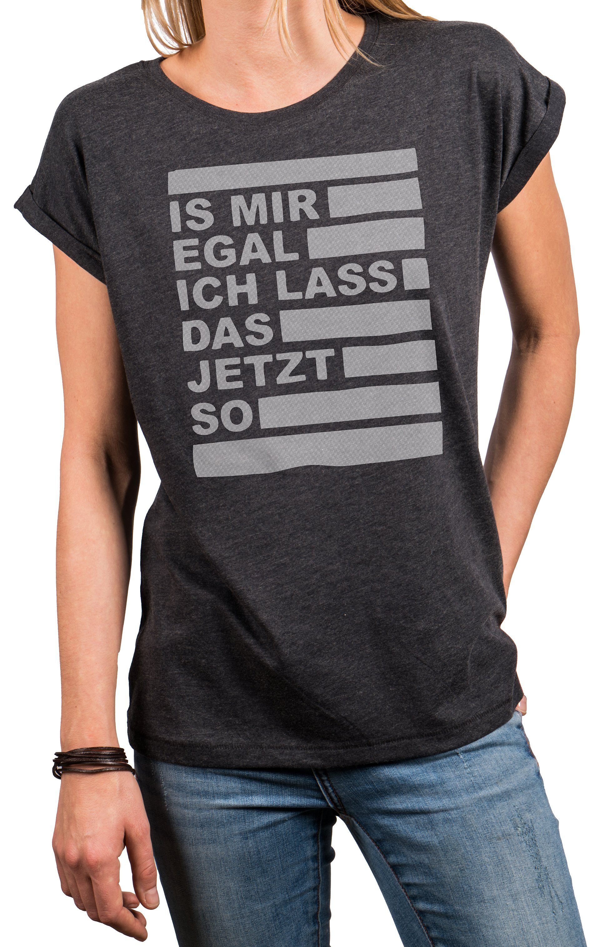 MAKAYA Oversize-Shirt Damen T-Shirts mit den günstig online kaufen