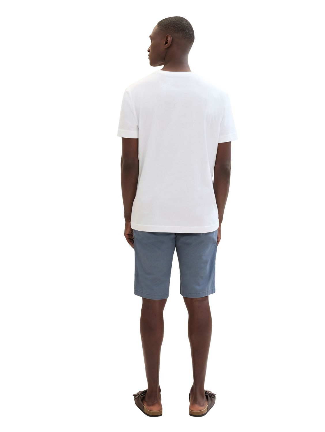 TOM TAILOR Chinoshorts SLIM PRINTED CHINO mit Stretch