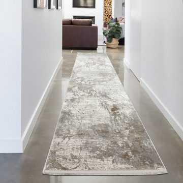 Teppich Abstrakter Designerteppich mit beruhigenden Farbtönen in beige, Carpetia, rechteckig, Höhe: 8 mm