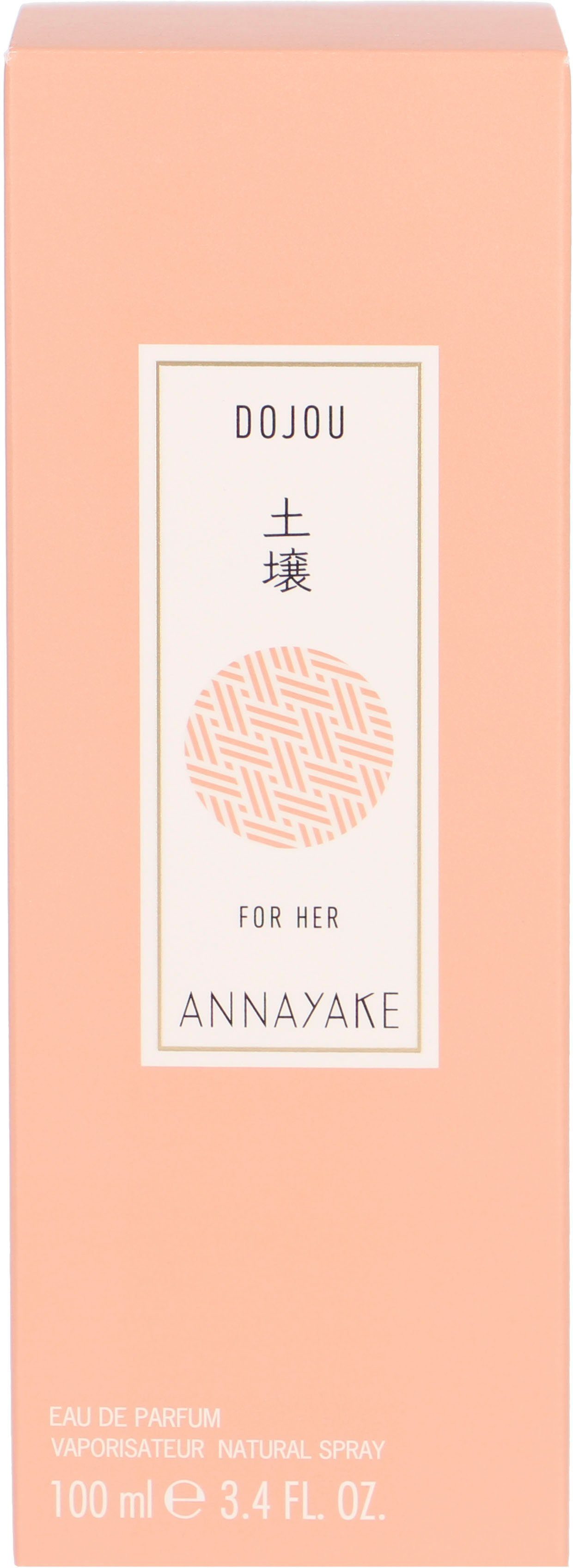 ANNAYAKE Eau de Parfum Annayake Dojou for Her, Blumige und holzige Noten vereinen sich zu einem eleganten Duft.
