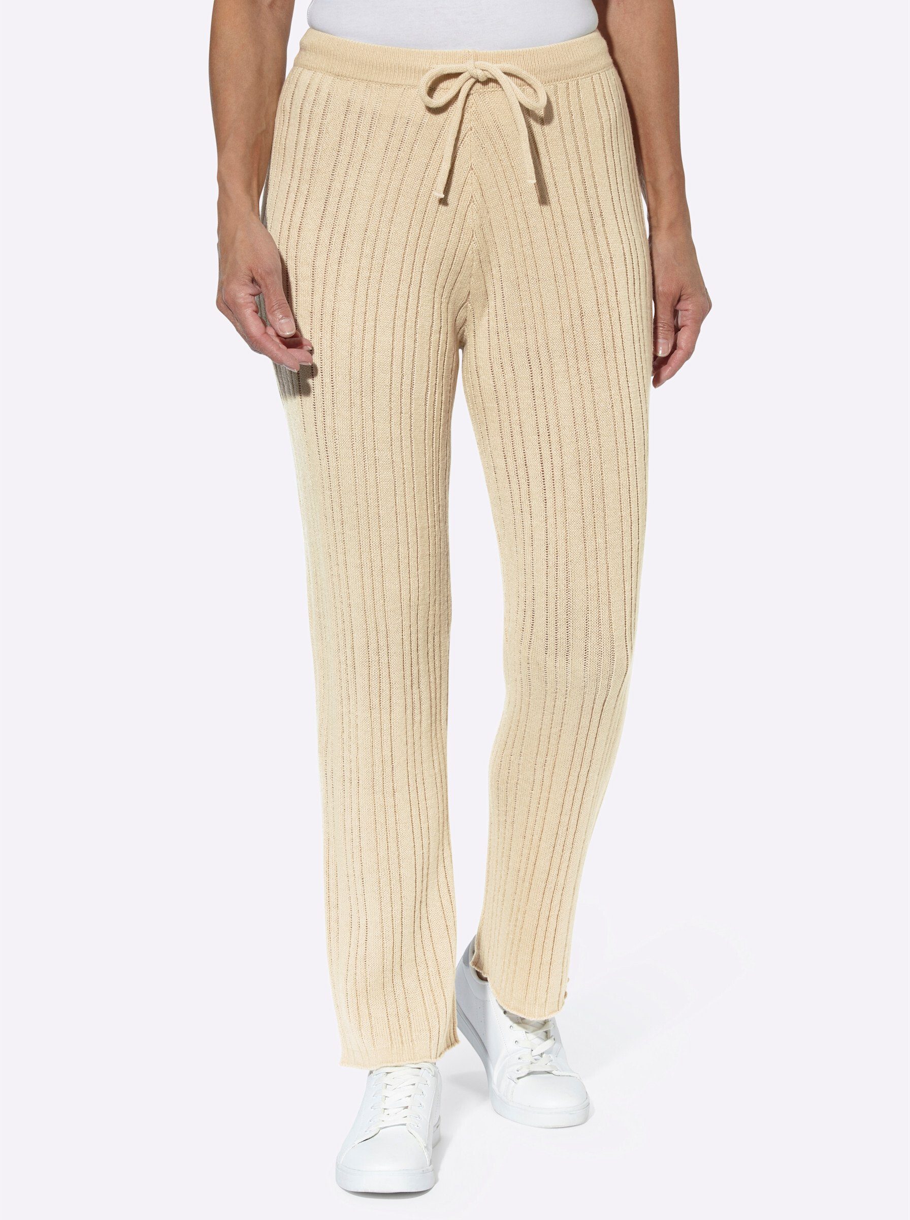 Sieh an! Jogginghose Strickhose