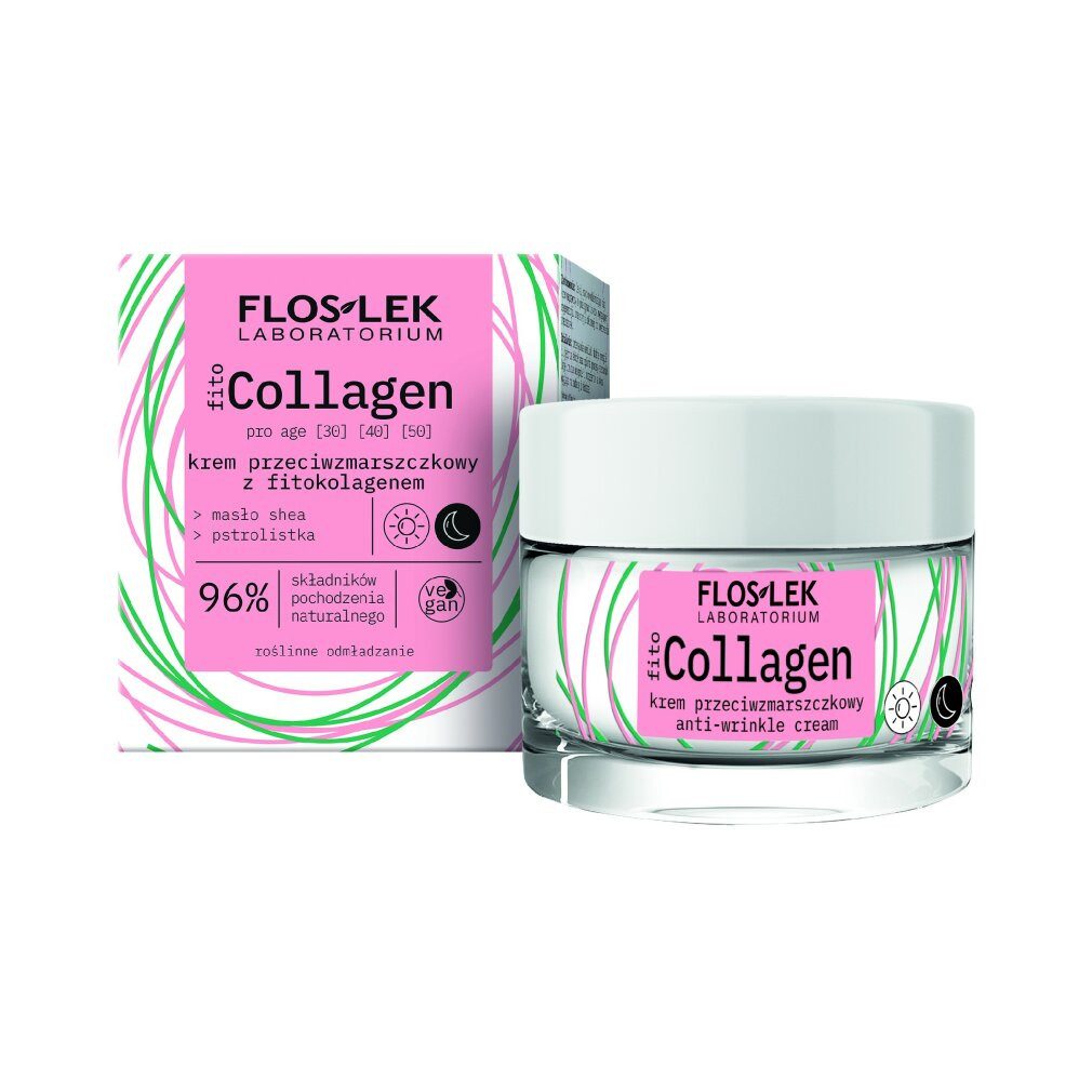 Floslek Tagescreme FLOSLEK Fito Collagen Anti-Falten Creme