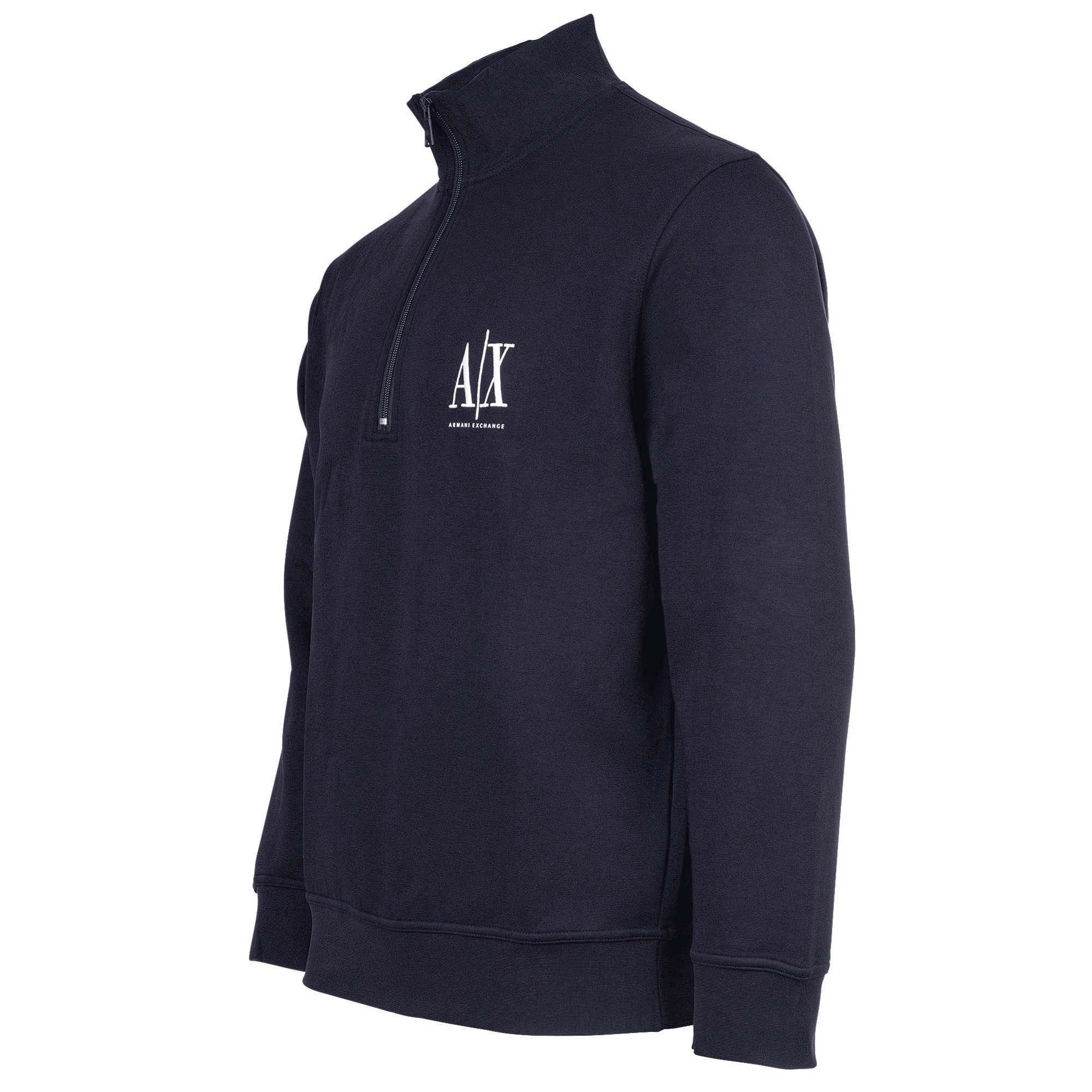 ARMANI EXCHANGE Sweatshirt Herren Sweatshirt 1er Pack Baumwolle (Packung, 1er Pack)