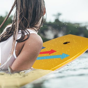 KAHOO Schwimmbrett Schwimmboard mit Zugseil und Handgelenkgurt, Schwimmhilfe