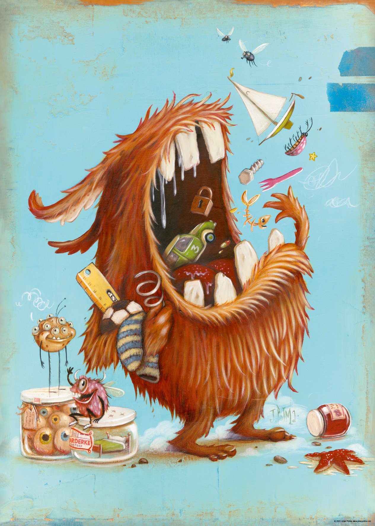 HEYE Puzzle Omnivore/ Zozoville, 1000 Puzzleteile, Made in Germany günstig online kaufen