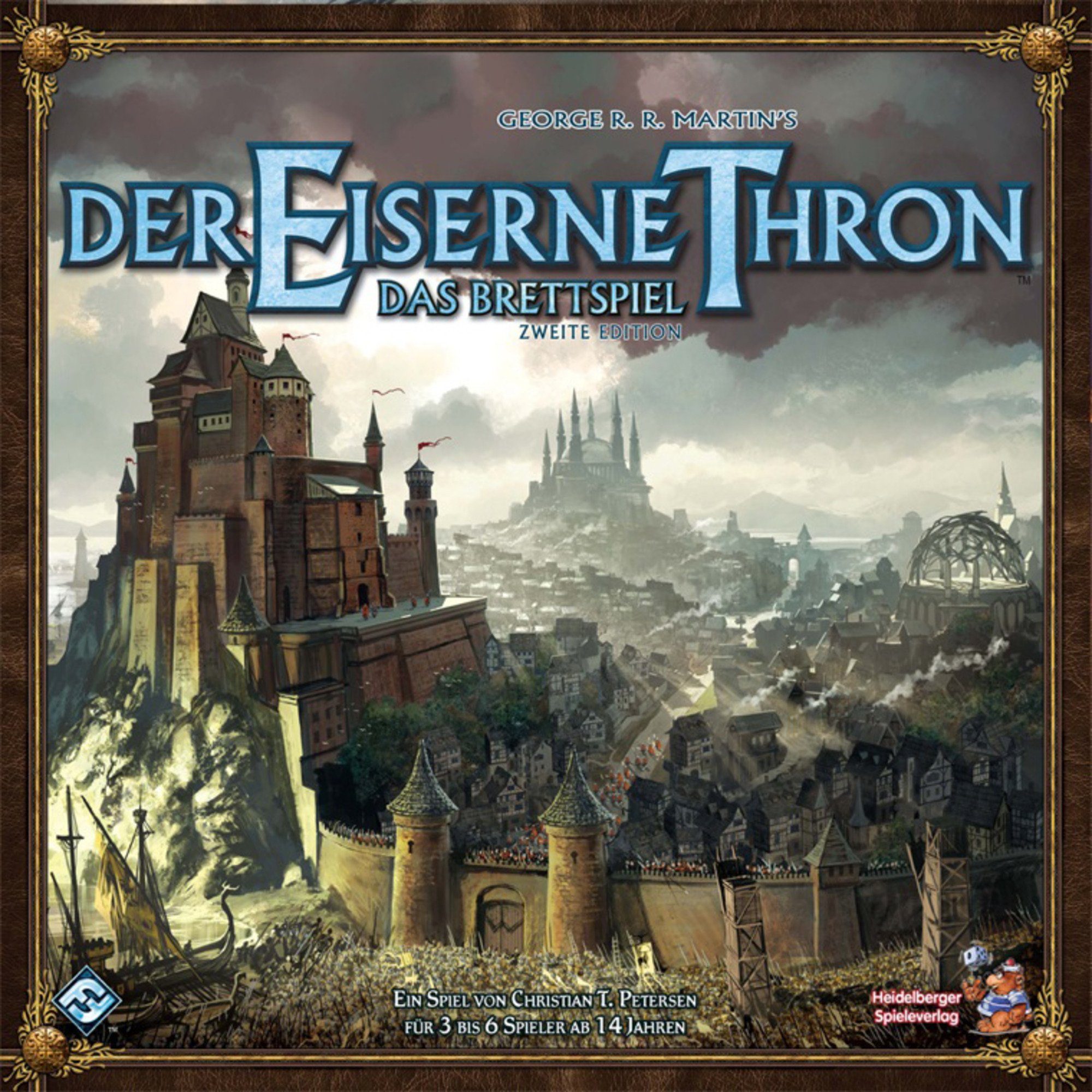 Fantasy Flight Games Asmodee Thron: Der Asmodee Spiel, Brettspiel, Eiserne Das (2
