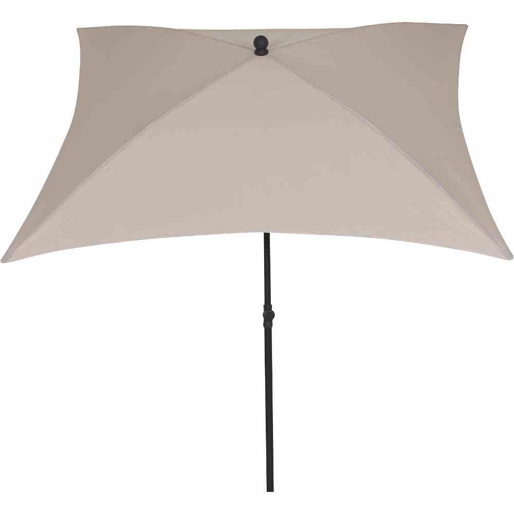 Siena Garden Sonnenschirm City, 180x180cm, naturfarben, knickbar, 100