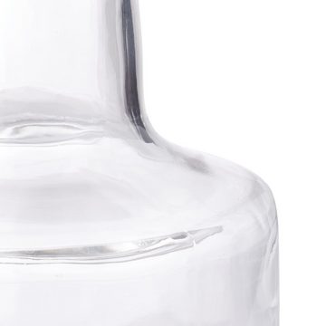 relaxdays Gläser-Set Wasserkaraffe Set mit Gläsern, Glas