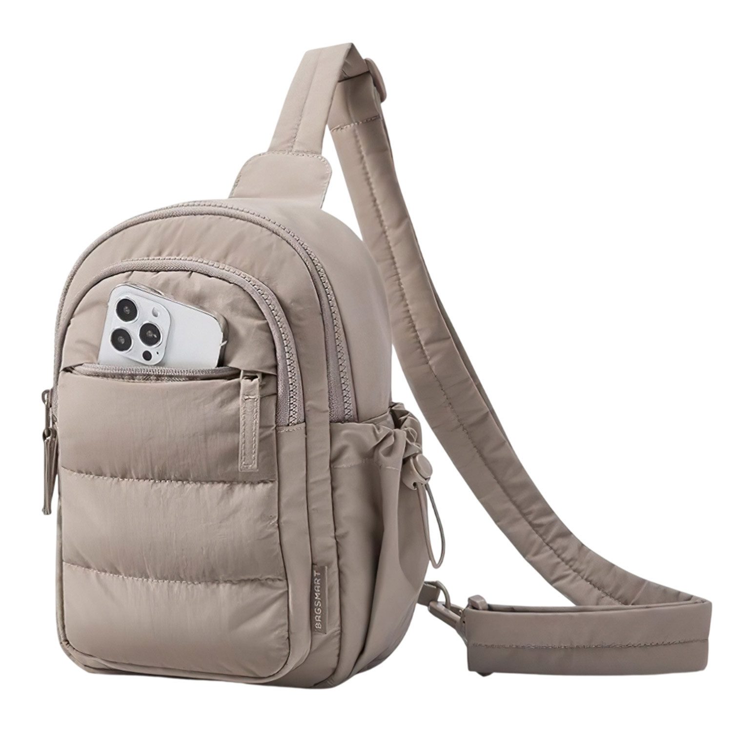 Refttenw Umhängetasche Verstellbare Brusttasche,Unisex Crossbody Bag,RFID-Schutz,27,5x18x11cm