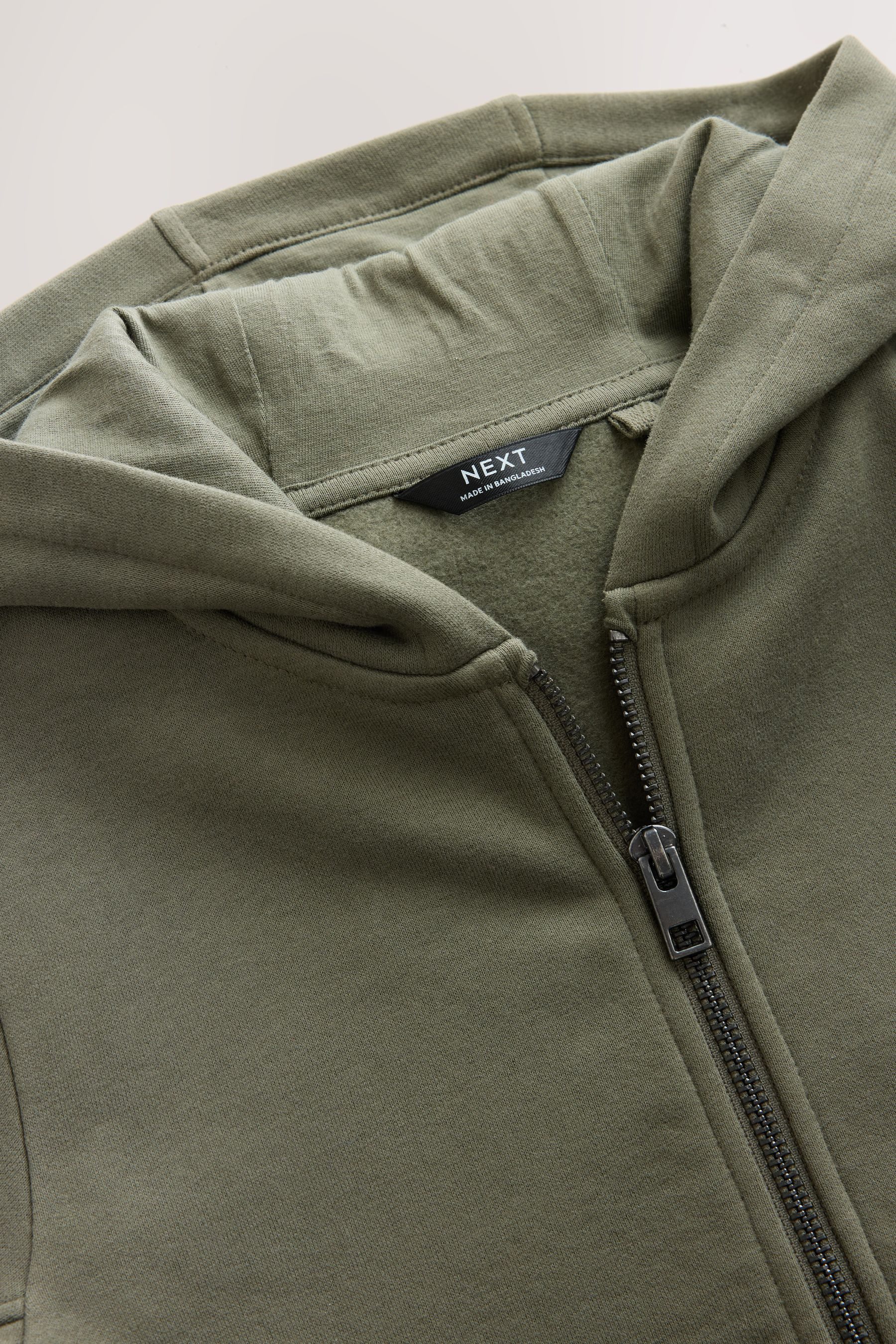 Next Hoodie Kapuzenjacke mit Reißverschluss und Hirsch (1-tlg) – Bild 3 von 5