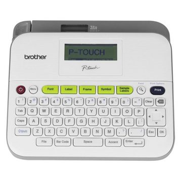 Brother Beschriftungsgerät P-Touch D400, 180 dpi, 3,5 bis 18 mm, TZe-Schriftbänder