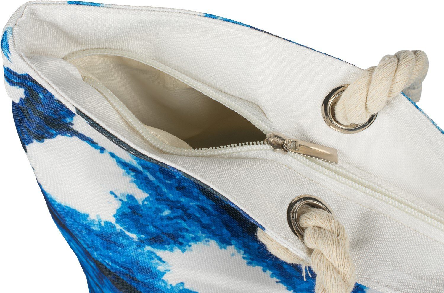 styleBREAKER Strandtasche Strandtasche Batik Style (1-tlg) günstig online kaufen