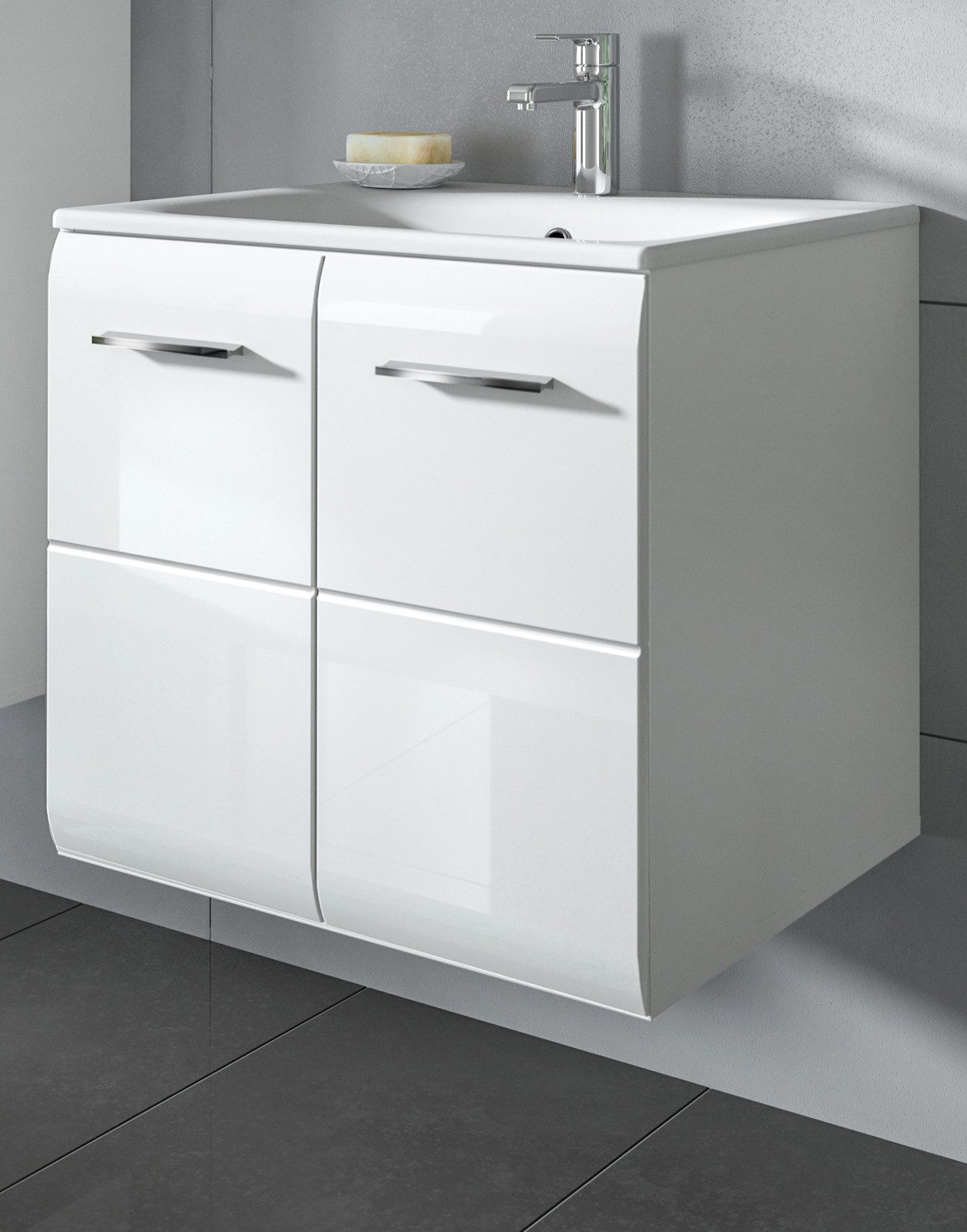 Inn.Furn Waschtisch Cover (Set Waschbeckenunterschrank inkl. Keramik Waschb günstig online kaufen