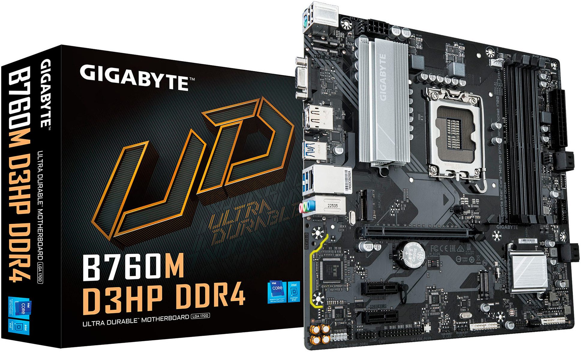 B760M D3HP DDR4 Mainboard