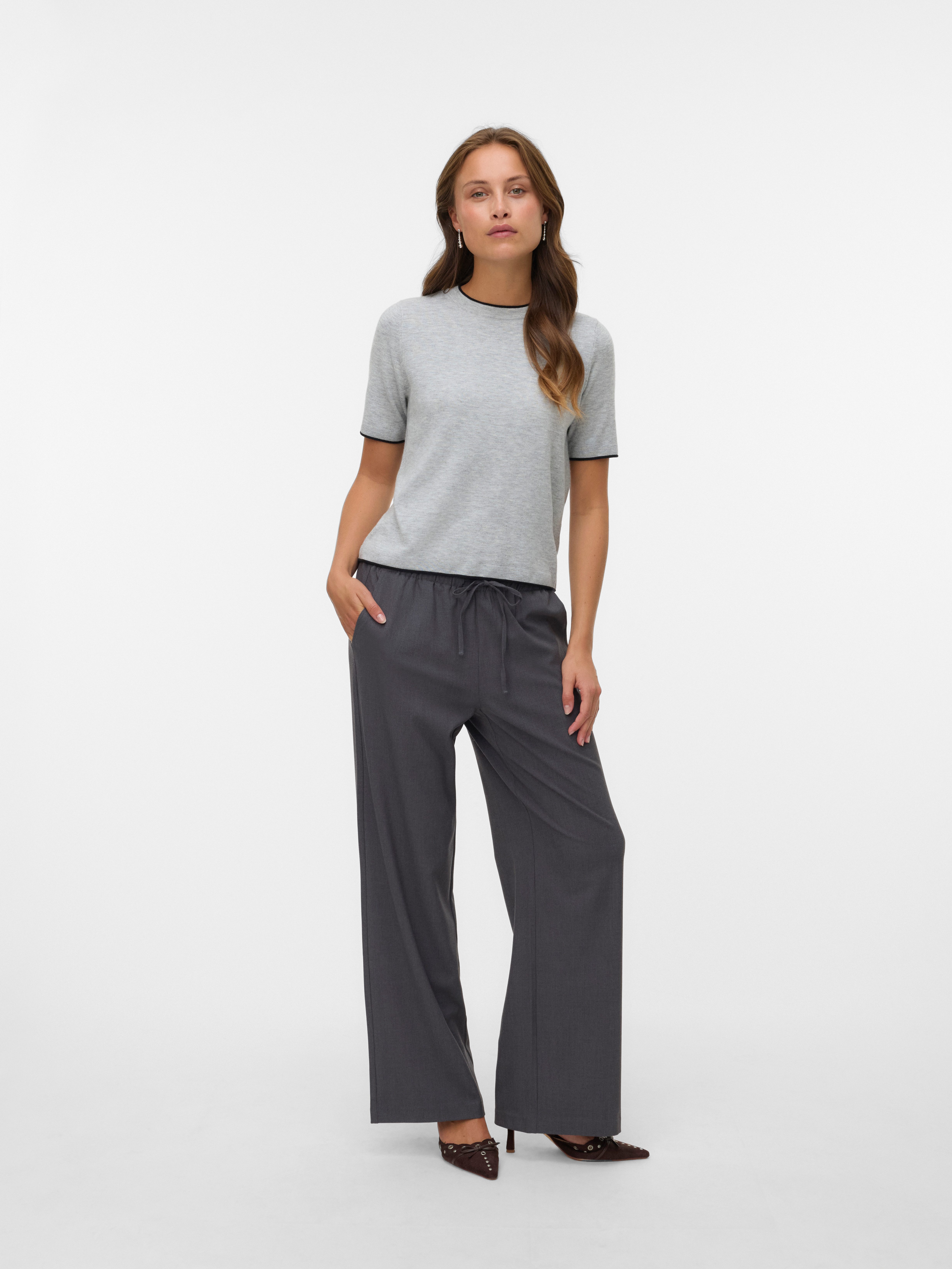 Vero Moda Schlupfhose VMMILLY LW WIDE STRING PANT NOOS Sommerhose