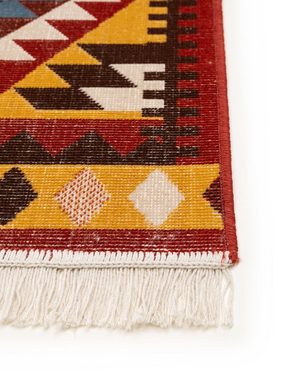 Teppich Kira, benuta, rechteckig, Höhe: 5 mm, Kunstfaser, Berber, Ethno-Style, Wohnzimmer