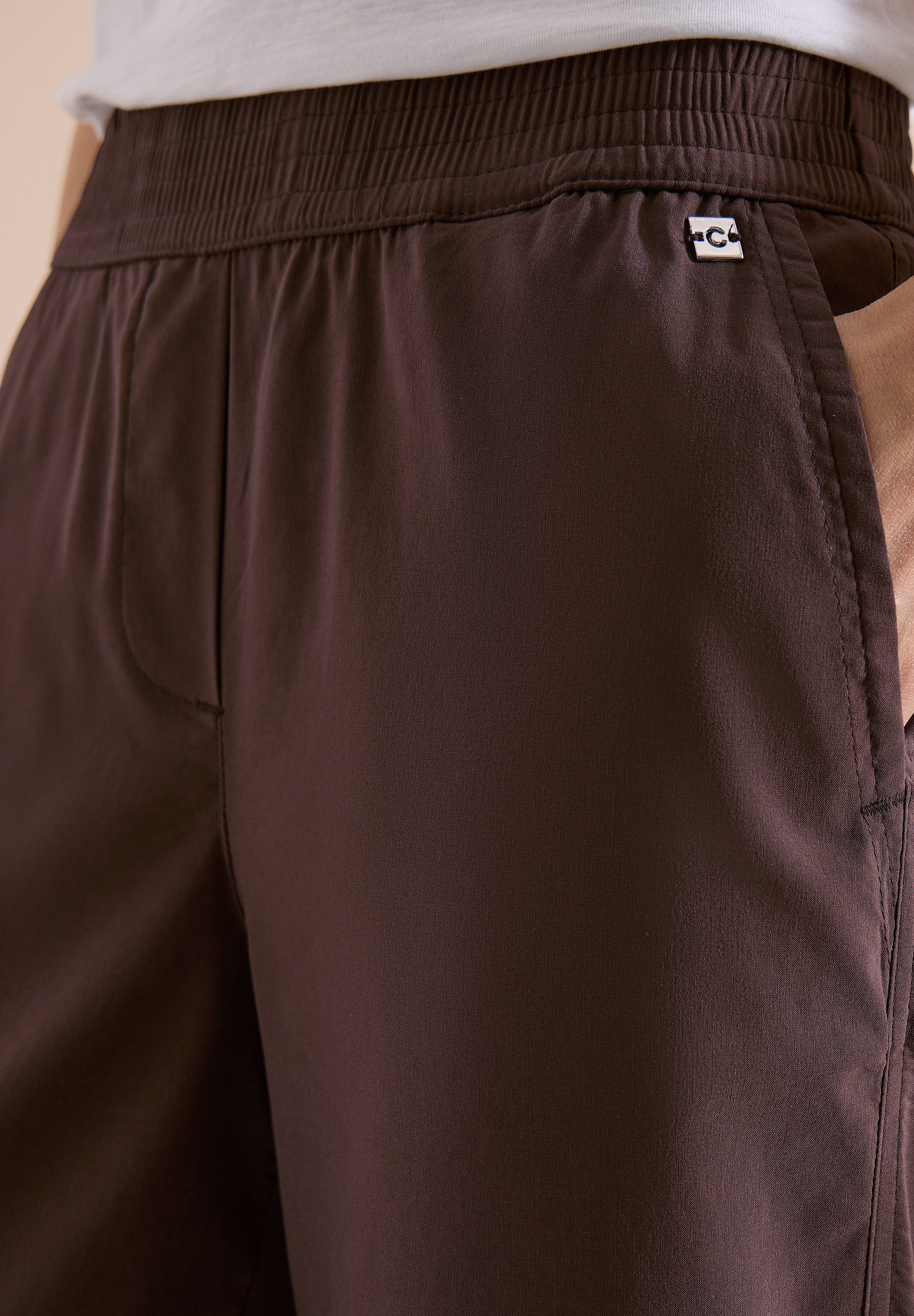 CECIL Stoffhose Style Neele im Loose Fit und mit Stretch