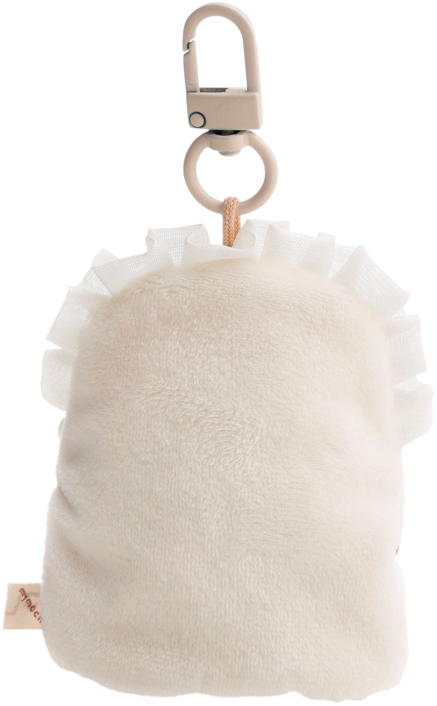 Nici Kuscheltier mymochi, Set Hamster Shai 7cm mit Rassel & Bettchen mit Karabiner (Set), in Geschenkbox