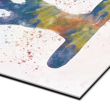 Posterlounge XXL-Wandbild nobelart, Yoga-Übung III, Jugendzimmer Malerei