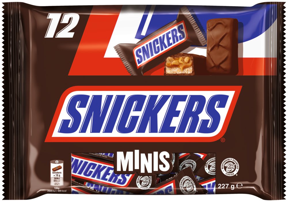 Mars GmbH Süßigkeit Snickers Minis 227g