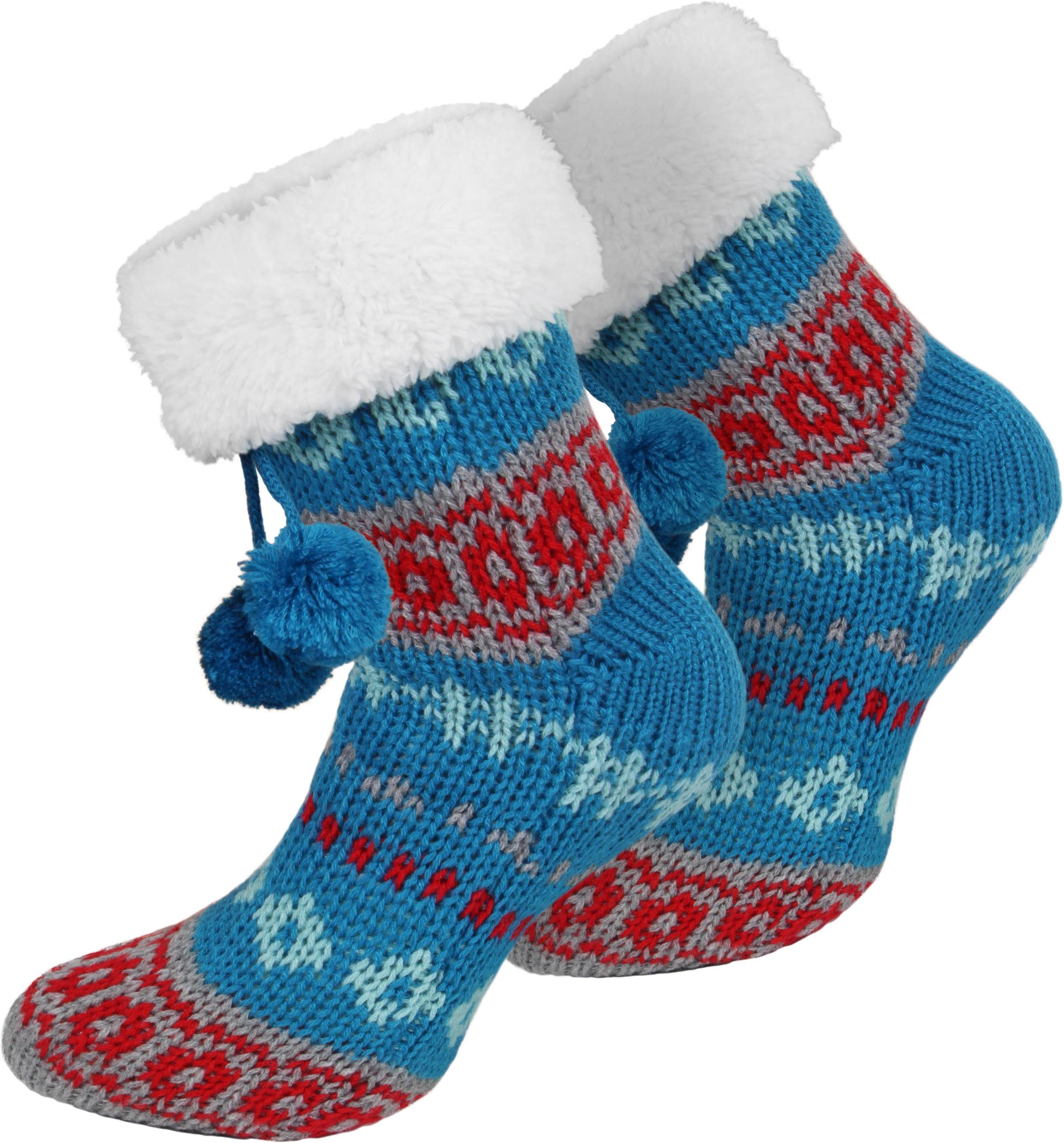 ABS-Socken normani Futter Paar) (1 kuscheliges