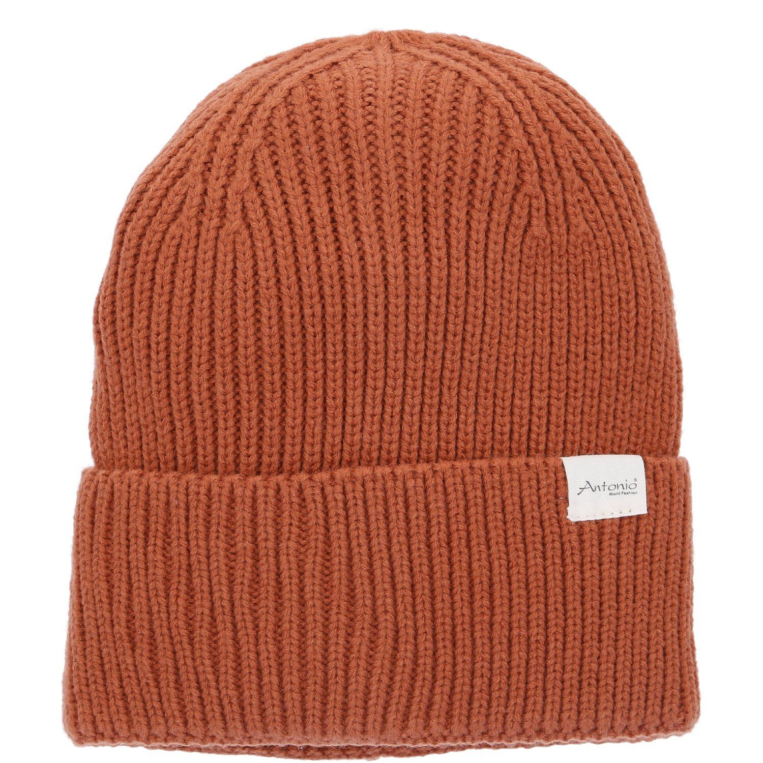 Antonio Strickmütze Antonio Winter Strickmütze mit Umschlag W23/24 (1-St) günstig online kaufen