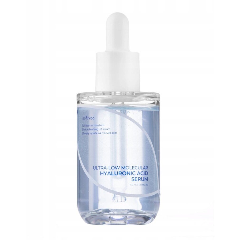 Isntree Gesichtsmaske Serum mit ultraniedermolekularer Hyaluronsäure, 50 ml
