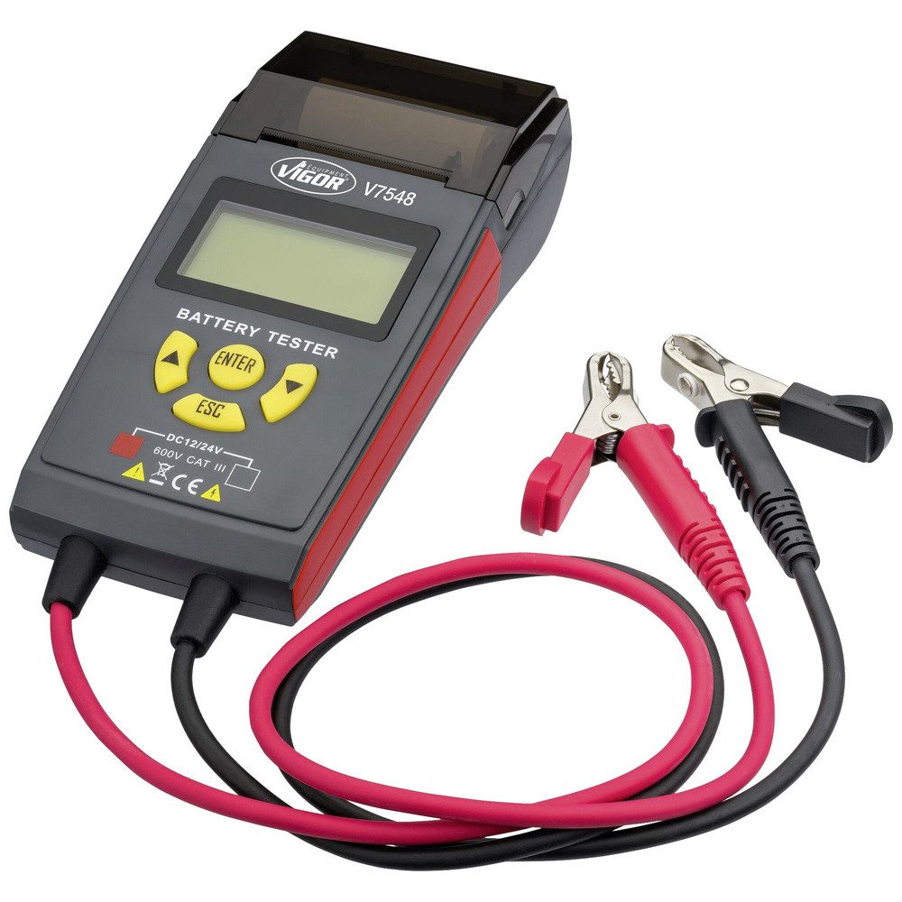 VIGOR Batterietester Vigor V7548 Kfz-Batterietester