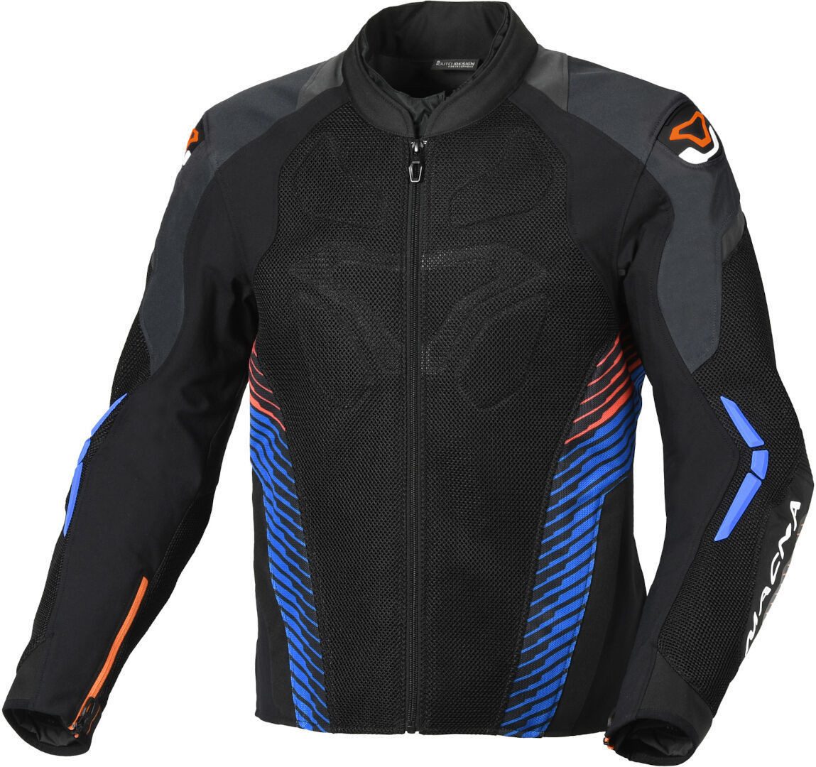 Macna Motorradjacke Novic wasserdichte Motorrad Textiljacke herausnehmbare Membrane,wasserdicht