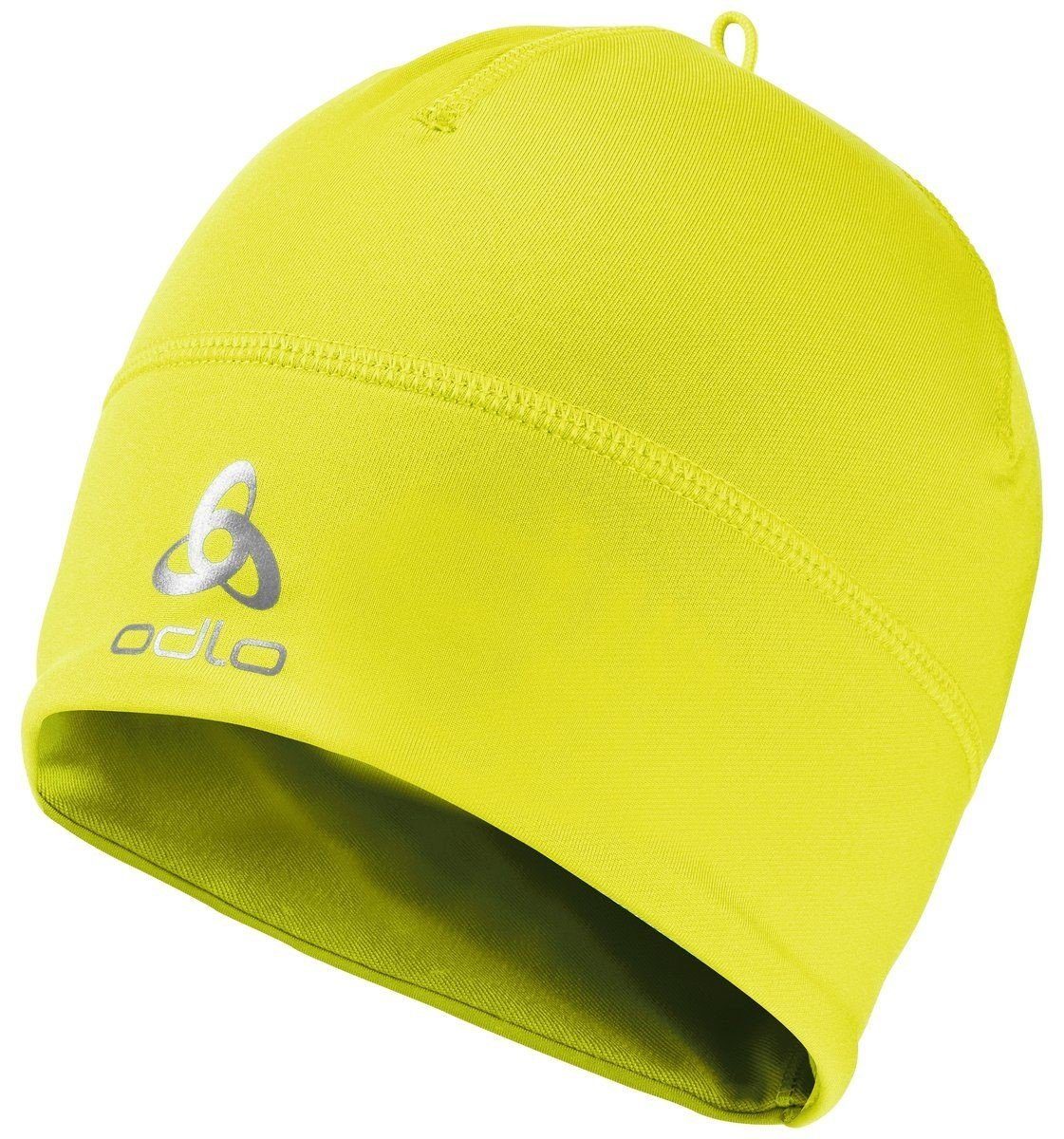 yellow safety Cap Baseball WARM Hat POLYKNIT Odlo 50016 ECO
