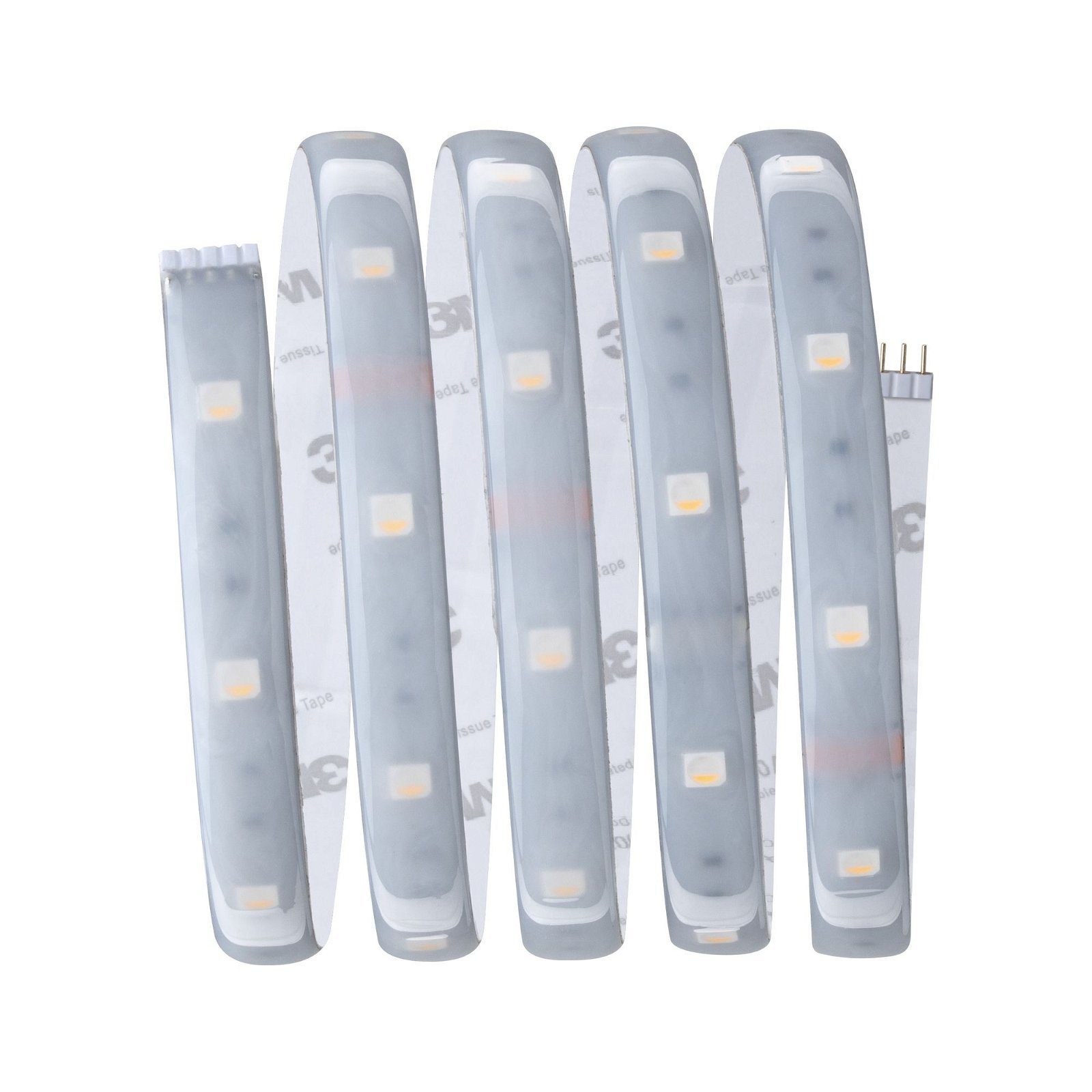 LED-Streifen MaxLED 250 Basisset 1,5m 10W 230/24V 24VA Silber Kunststoff