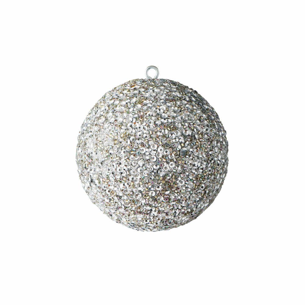 Giftcompany Weihnachtsbaumkugel Opium Silber Ø 10 cm