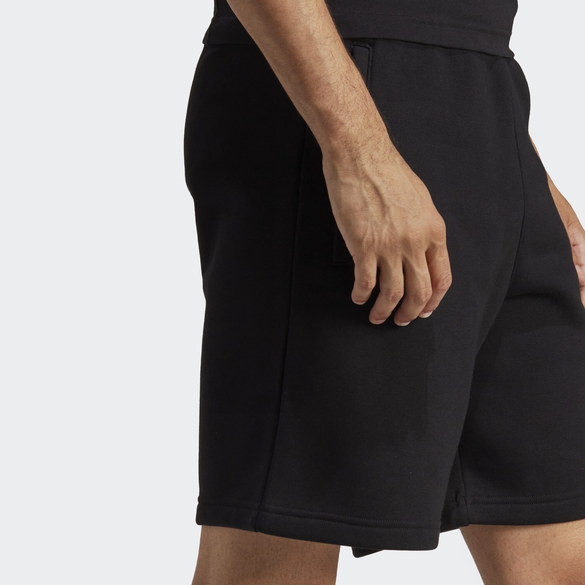 Black adidas TREFOIL Originals SHORTS ESSENTIALS Funktionsshorts