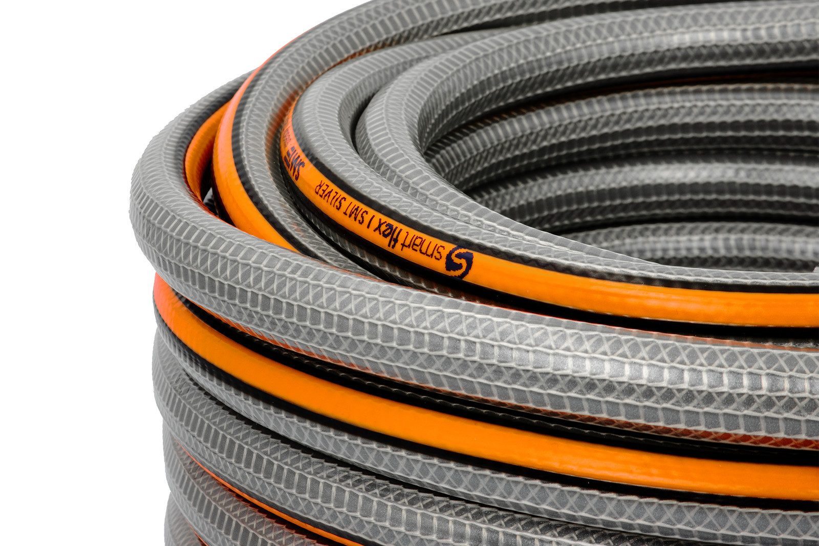 APD Schlauchtechnik Gartenschlauch Gartenschlauch Grau 1/2 Zoll 20 m 5-lagig verstärkt mit Anschlussset