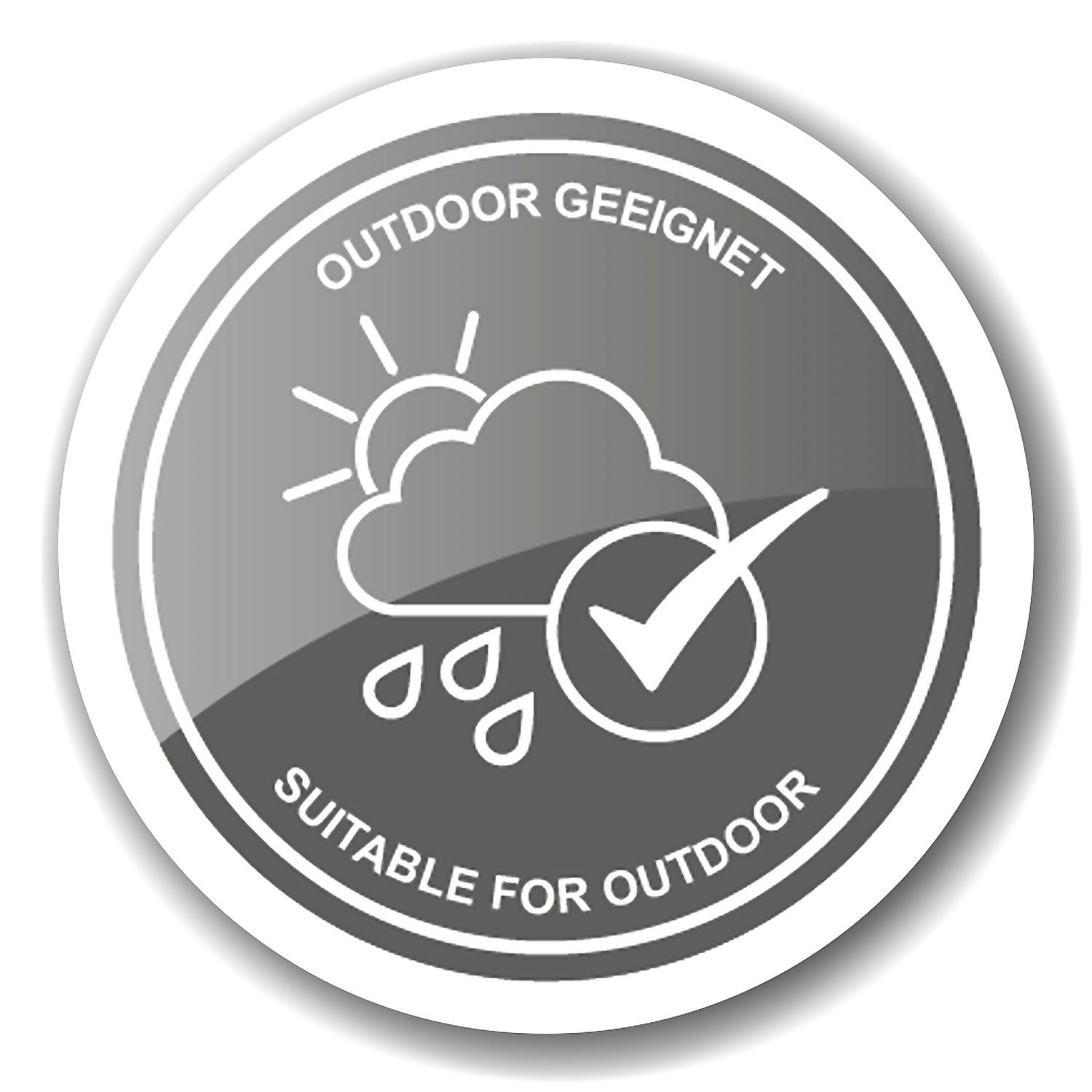 Bodenwindlicht & outdoor-geeignet mit EDZARD cm, Griff, Laterne Edelstahl, Höhe Miami, Teakholz 49