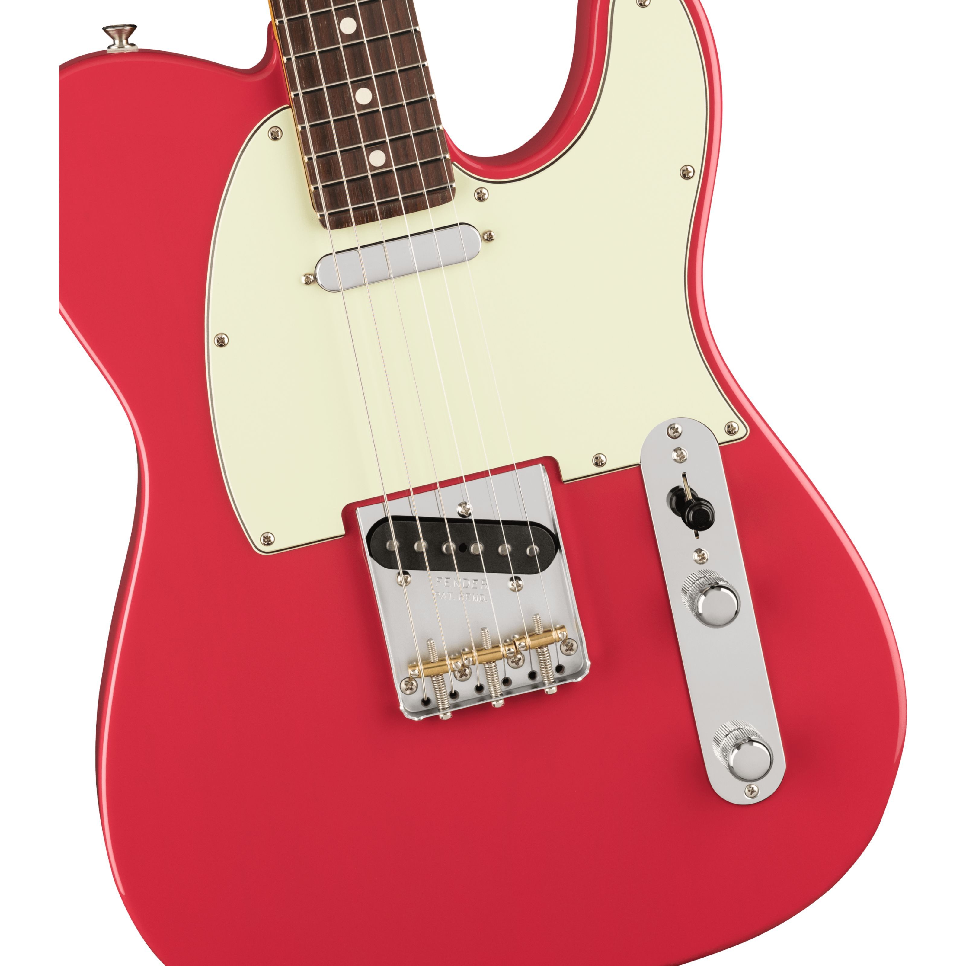 Fender E-Gitarre, E-Gitarren, T-Modelle, American Professional Classic Telecaster RW Faded Dakota Red -