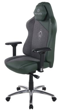 HIVAR Gaming-Stuhl Werder Bremen Edition, Ergonomischer Bürostuhl bis 130kg, TÜV und GS, höhenverstellbare Rückenlehne, Lordosenstütze, Sitztiefenverstellung