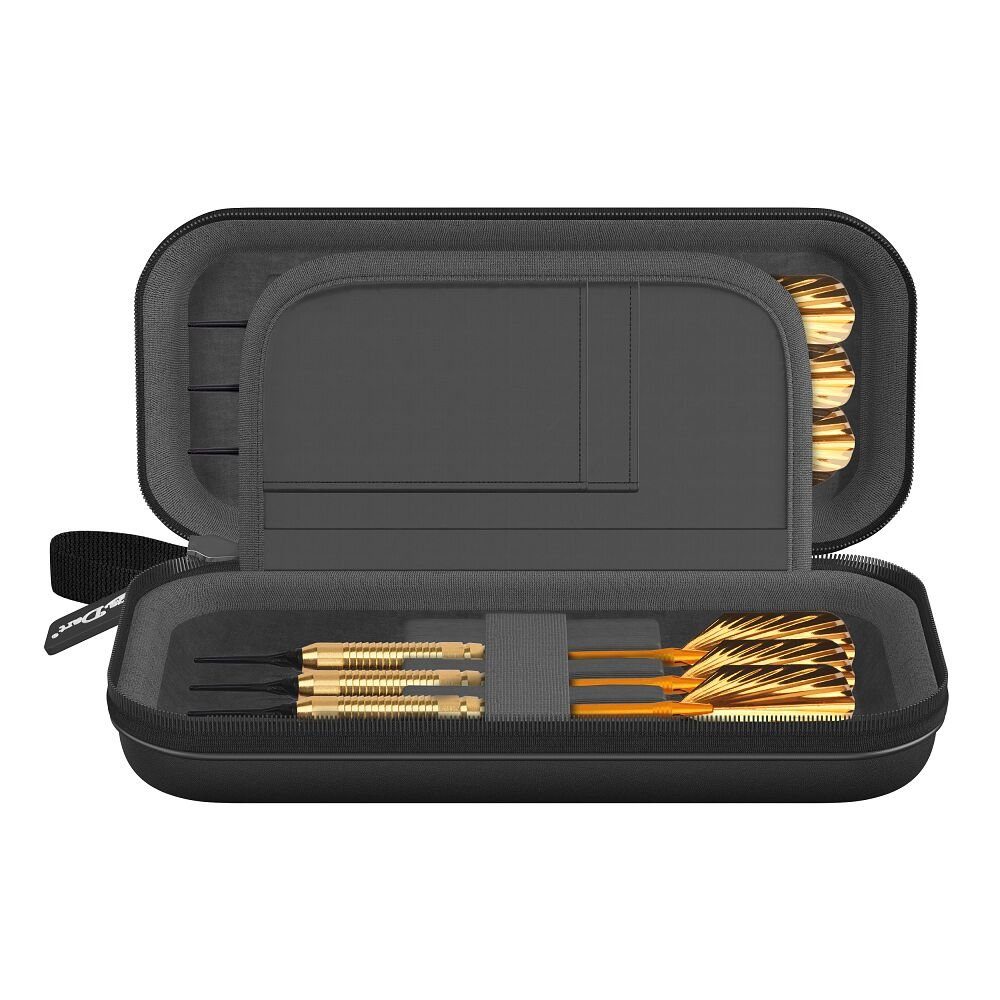 Pfeile bzw. Gewicht g 18 - Gold-Look in Gold 6 6 g mit Kings EVA-Case, Softdart-Set 18 12 Dart Star, Dartpfeil Softdarts