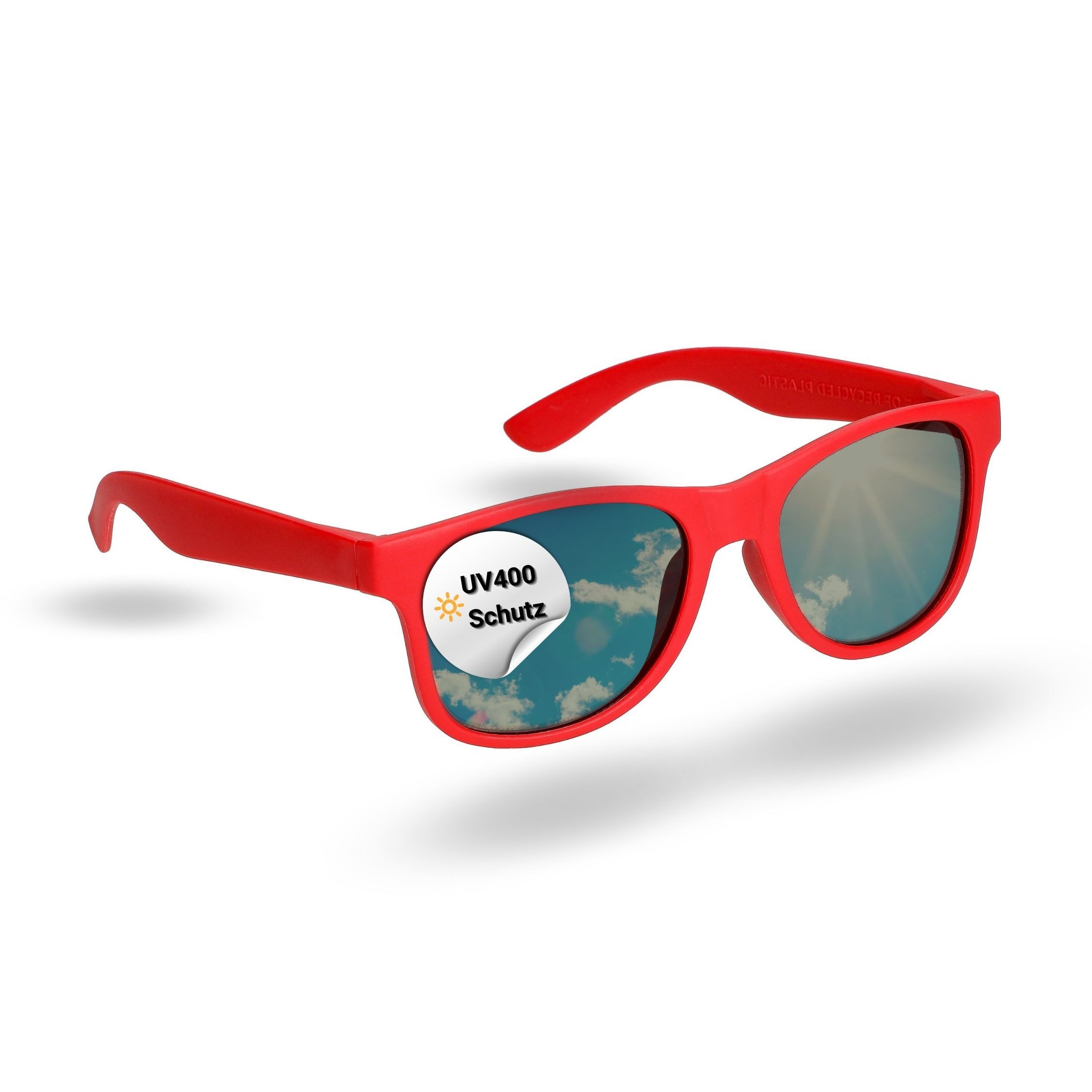elasto Sonnenbrille UMI Brille UV400 Schutz rot günstig online kaufen