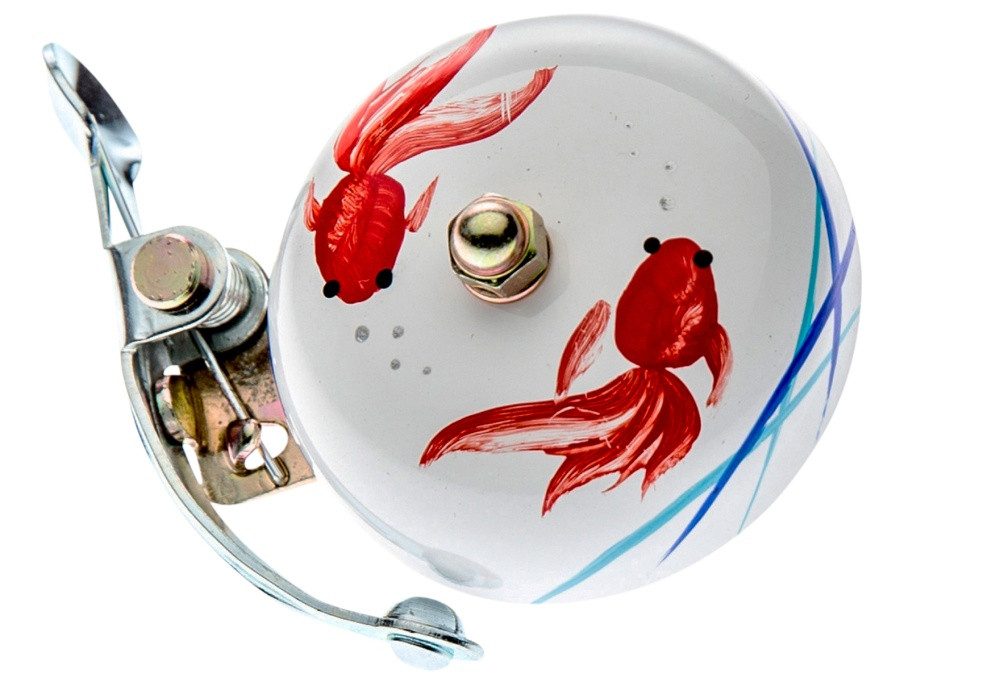 Crane Bell Co Fahrradklingel "Koi" - Handpainted Suzu