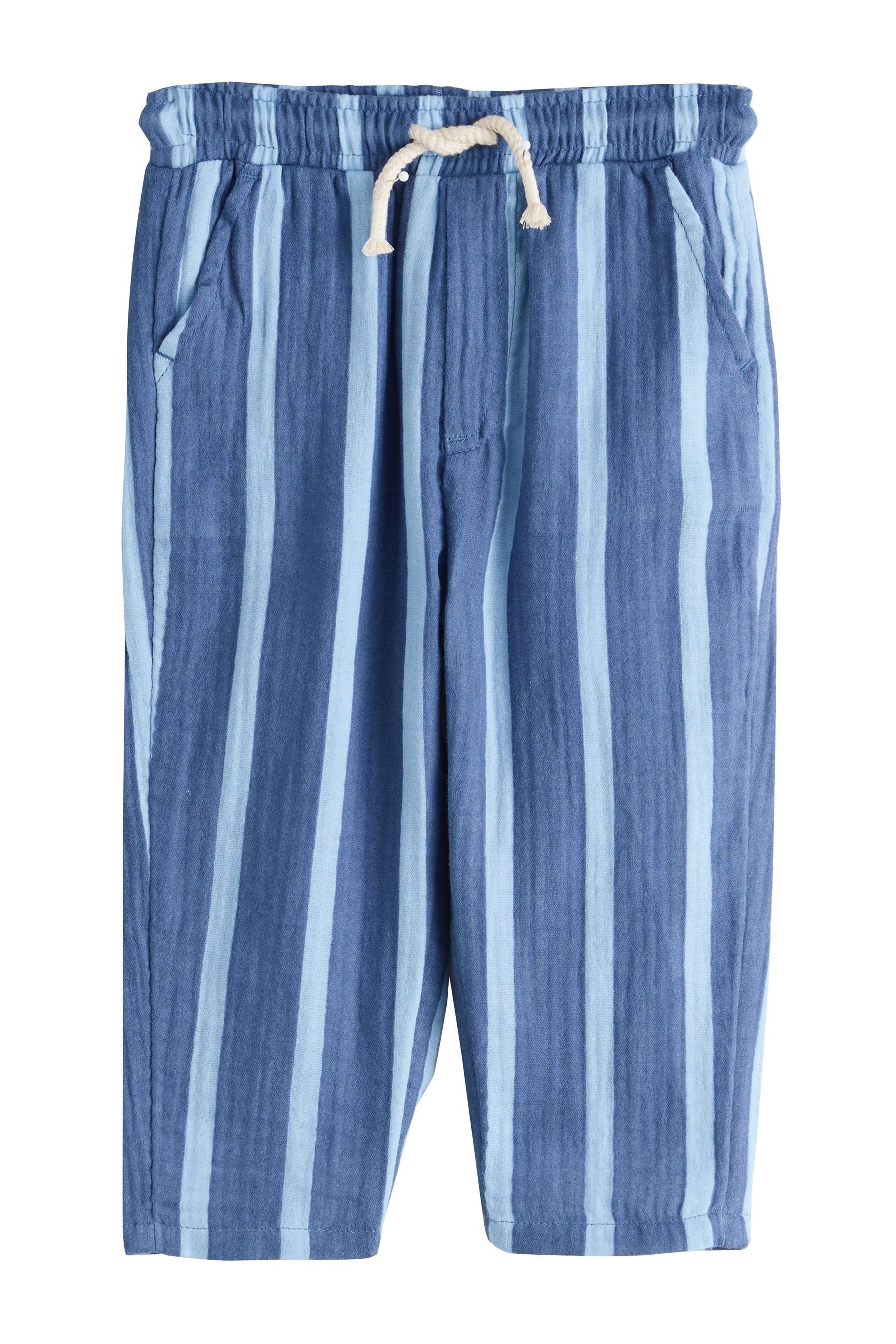 Next Schlupfhose Weiche, strukturierte Schlupf-Hose (1-tlg)