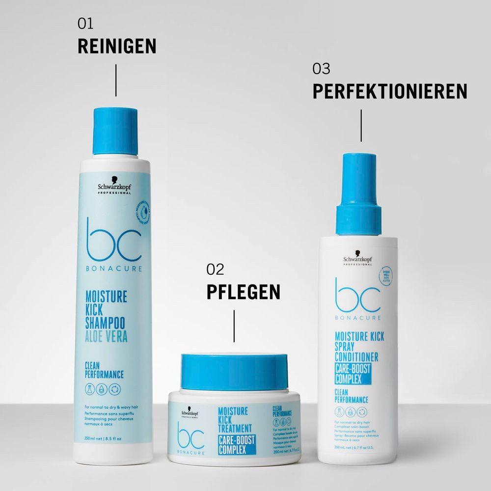 Schwarzkopf Professional Leave-in Pflege BC Moisture Kick Spray Conditioner 200 ml