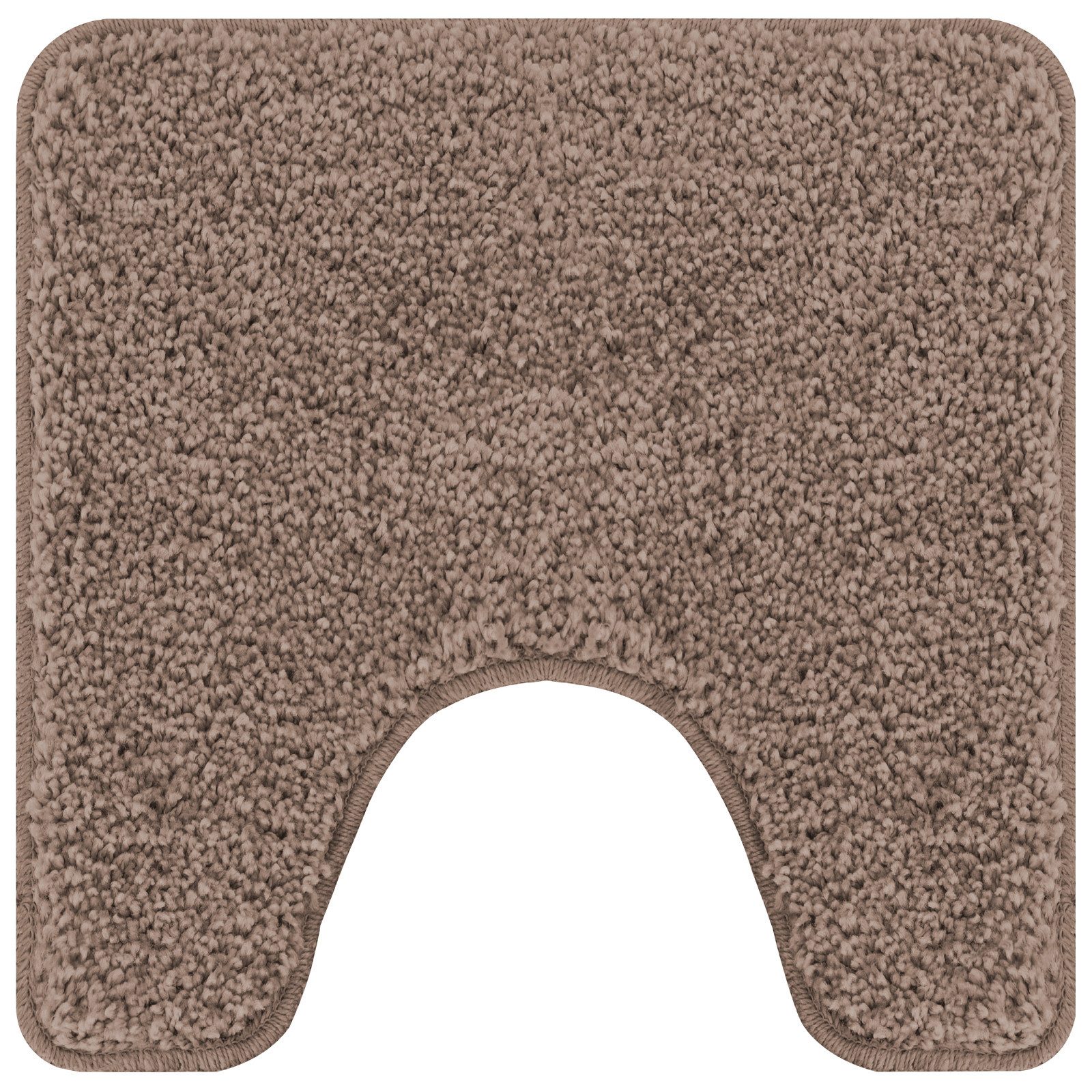 vidaXL Badematte Badematte U-Form Braun 50x50 günstig online kaufen