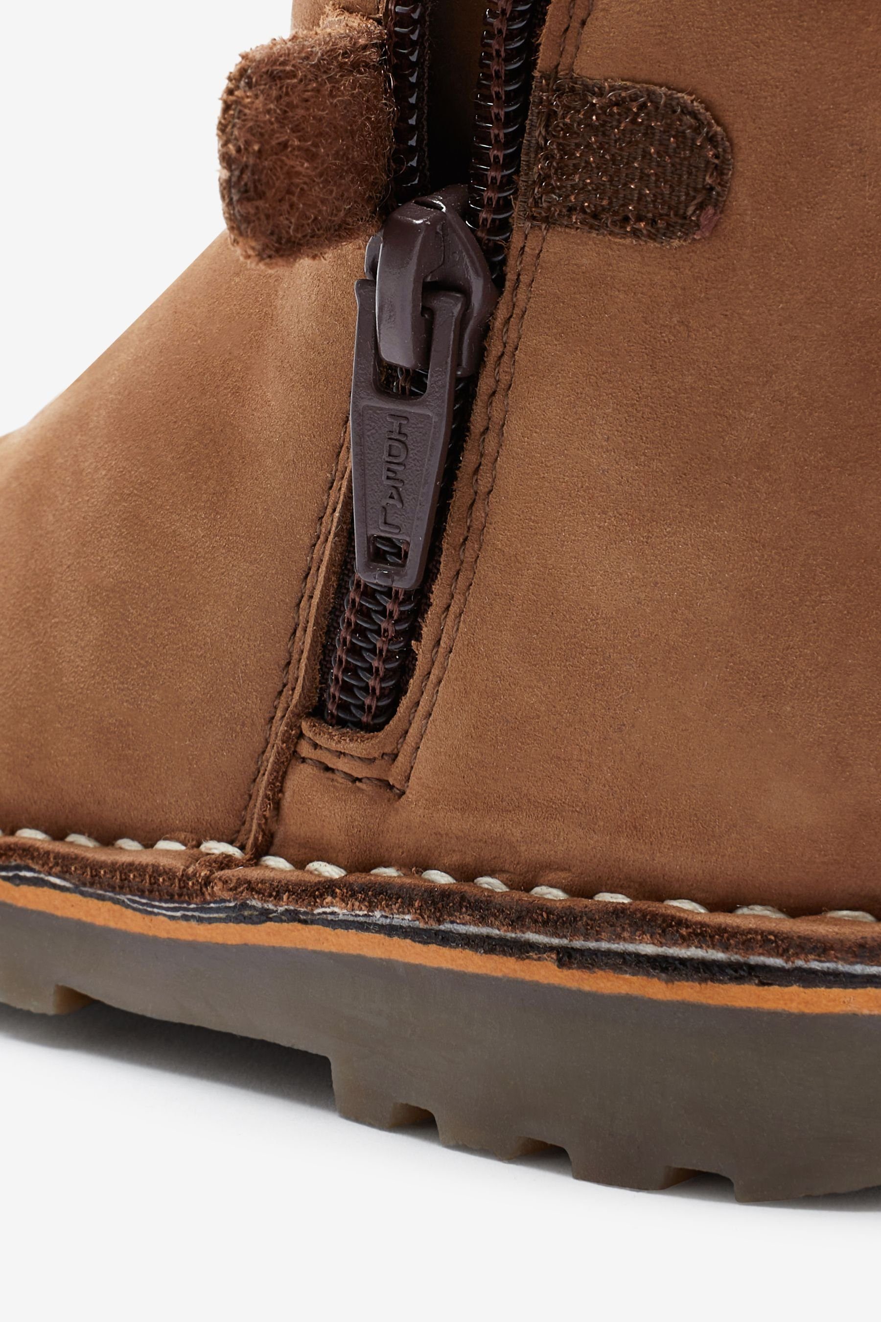 Next Warmgefütterte Chelsea-Stiefeletten aus Leder Chelseaboots (1-tlg)